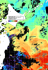 NOAA人工衛星画像:親潮域, 1日合成画像(2025/10/25UTC)
