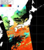 NOAA人工衛星画像:日本全域, パス=20251027 13:03 UTC