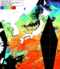 NOAA人工衛星画像:日本全域, 1日合成画像(2025/10/27UTC)