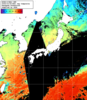 NOAA人工衛星画像:日本全域, 1日合成画像(2025/10/29UTC)