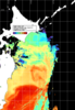NOAA人工衛星画像:親潮域, 1日合成画像(2025/11/01UTC)
