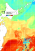 NOAA人工衛星画像:親潮域, 1週間合成画像(2025/10/27～2025/11/02UTC)