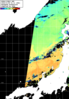 NOAA人工衛星画像:日本海, パス=20251105 01:11 UTC