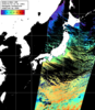 NOAA人工衛星画像:日本全域, パス=20260112 01:09 UTC
