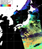 NOAA人工衛星画像:日本全域, パス=20260112 12:26 UTC