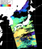 NOAA人工衛星画像:日本全域, パス=20260115 12:47 UTC