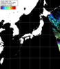 NOAA人工衛星画像:日本全域, パス=20260118 11:27 UTC
