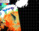 NOAA人工衛星画像:黒潮域, パス=20260304 13:19 UTC