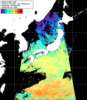 NOAA人工衛星画像:日本全域, 1日合成画像(2026/03/05UTC)
