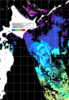 NOAA人工衛星画像:親潮域, 1日合成画像(2026/03/08UTC)