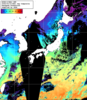 NOAA人工衛星画像:日本全域, 1日合成画像(2026/03/10UTC)