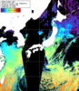NOAA人工衛星画像:日本全域, 1日合成画像(2026/03/14UTC)
