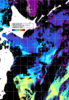 NOAA人工衛星画像:親潮域, 1日合成画像(2026/03/15UTC)