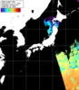 NOAA人工衛星画像:日本全域, パス=20260410 11:57 UTC