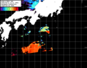 NOAA人工衛星画像:黒潮域, パス=20260411 13:11 UTC