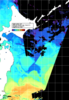 NOAA人工衛星画像:親潮域, 1日合成画像(2026/04/12UTC)