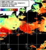 NOAA人工衛星画像:神奈川県近海, 1日合成画像(2026/04/13UTC)