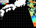 NOAA人工衛星画像:黒潮域, パス=20260414 12:00 UTC
