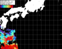 NOAA人工衛星画像:黒潮域, パス=20260414 13:36 UTC