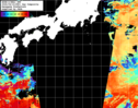 NOAA人工衛星画像:黒潮域, 1日合成画像(2026/04/14UTC)