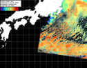 NOAA人工衛星画像:黒潮域, パス=20260417 00:58 UTC