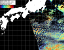 NOAA人工衛星画像:黒潮域, パス=20260417 12:15 UTC