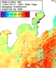 NOAA人工衛星画像:沿岸～伊豆諸島, 1週間合成画像(2026/04/11～2026/04/17UTC)