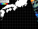 NOAA人工衛星画像:黒潮域, パス=20260418 11:50 UTC