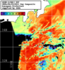 NOAA人工衛星画像:神奈川県近海, 1日合成画像(2026/04/21UTC)