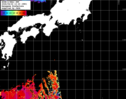 NOAA人工衛星画像:黒潮域, パス=20260422 13:23 UTC