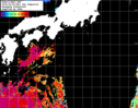 NOAA人工衛星画像:黒潮域, 1日合成画像(2026/04/22UTC)