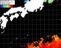 NOAA人工衛星画像:黒潮域, パス=20260424 01:13 UTC