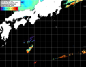 NOAA人工衛星画像:黒潮域, パス=20260424 12:35 UTC