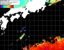 NOAA人工衛星画像:黒潮域, 1日合成画像(2026/04/24UTC)