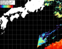NOAA人工衛星画像:黒潮域, パス=20260425 00:47 UTC