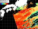 NOAA人工衛星画像:黒潮域, パス=20260428 12:24 UTC