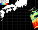 NOAA人工衛星画像:黒潮域, パス=20260429 12:03 UTC