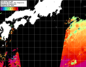 NOAA人工衛星画像:黒潮域, 1日合成画像(2026/04/29UTC)
