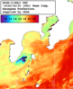 NOAA人工衛星画像:沿岸～伊豆諸島, 1週間合成画像(2026/04/24～2026/04/30UTC)