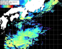 NOAA人工衛星画像:黒潮域, 1日合成画像(2026/05/24UTC)