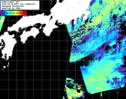 NOAA人工衛星画像:黒潮域, 1日合成画像(2026/05/25UTC)