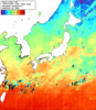 NOAA人工衛星画像:日本全域, 1週間合成画像(2026/05/22～2026/05/28UTC)