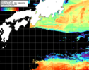 NOAA人工衛星画像:黒潮域, 1日合成画像(2026/06/01UTC)