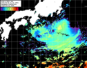 NOAA人工衛星画像:黒潮域, パス=20260608 01:22 UTC