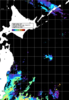 NOAA人工衛星画像:親潮域, 1日合成画像(2026/06/08UTC)