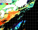 NOAA人工衛星画像:黒潮域, 1日合成画像(2026/06/11UTC)