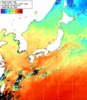 NOAA人工衛星画像:日本全域, 1週間合成画像(2026/06/06～2026/06/12UTC)