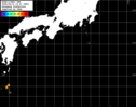 NOAA人工衛星画像:黒潮域, パス=20260613 13:47 UTC