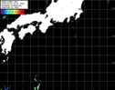 NOAA人工衛星画像:黒潮域, パス=20260614 02:00 UTC