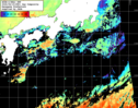 NOAA人工衛星画像:黒潮域, 1日合成画像(2026/06/15UTC)